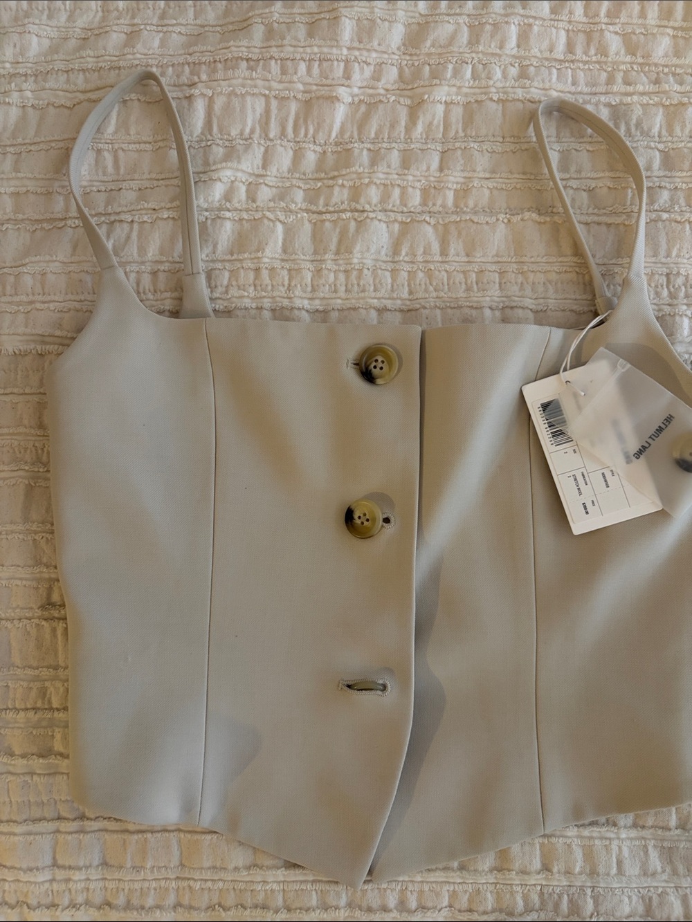 Helmut Lang Blazer vest top - NWT